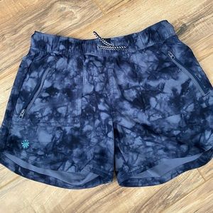 Tie died, brand new Athleta shorts
